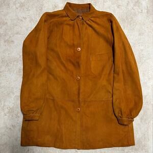 Vintage Nordstrom Willett Lambskin Suede Shirt Jacket